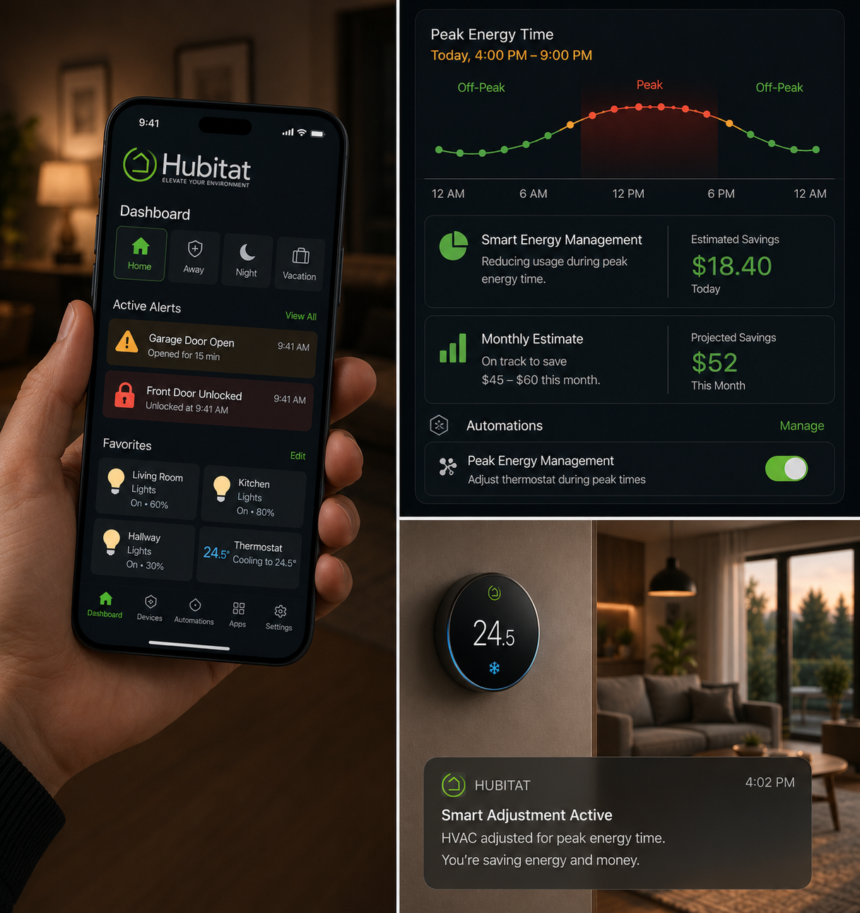 Smart thermostat and climate control